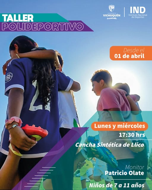 ¡NUEVO TALLER POLIDEPORTIVO GRATUITO EN LLICO!
