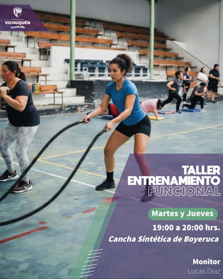 ¡ATENCIÓN BOYERUCA! TU TALLER DE ENTRENAMIENTO FUNCIONAL TE ESPERA