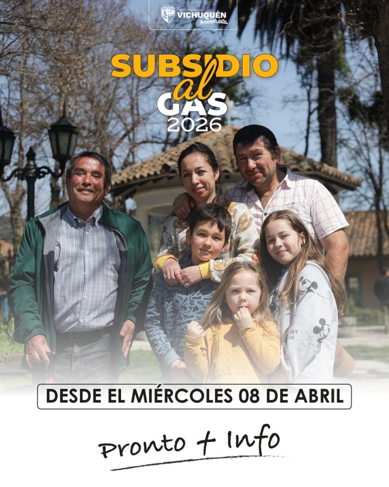 ¡EXCELENTES NOTICIAS PARA NUESTRAS FAMILIAS! VUELVE EL SUBSIDIO AL GAS VICHUQUÉN 2026