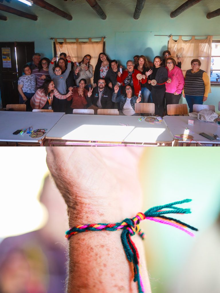 Taller de Kumihimo reúne a la comunidad de Lipimávida en torno a la inclusión y a un arte milenario