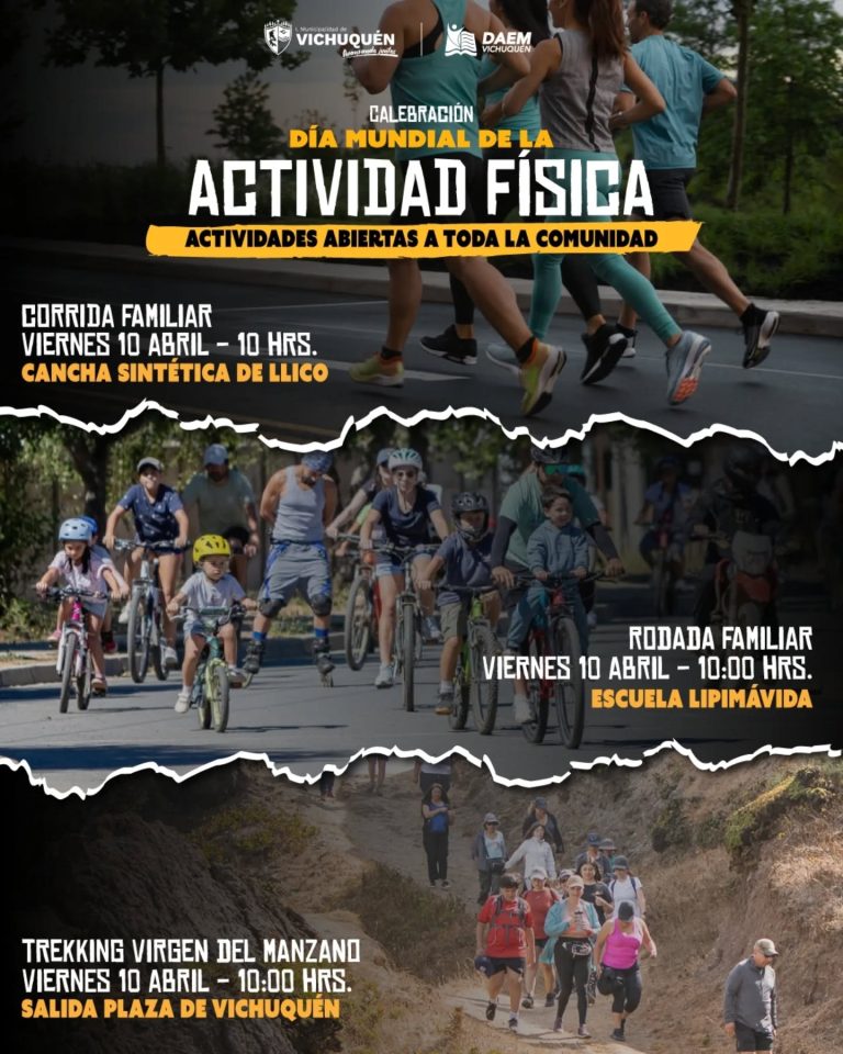 ¡Celebremos el Día Mundial de la Actividad Física en Vichuquén!