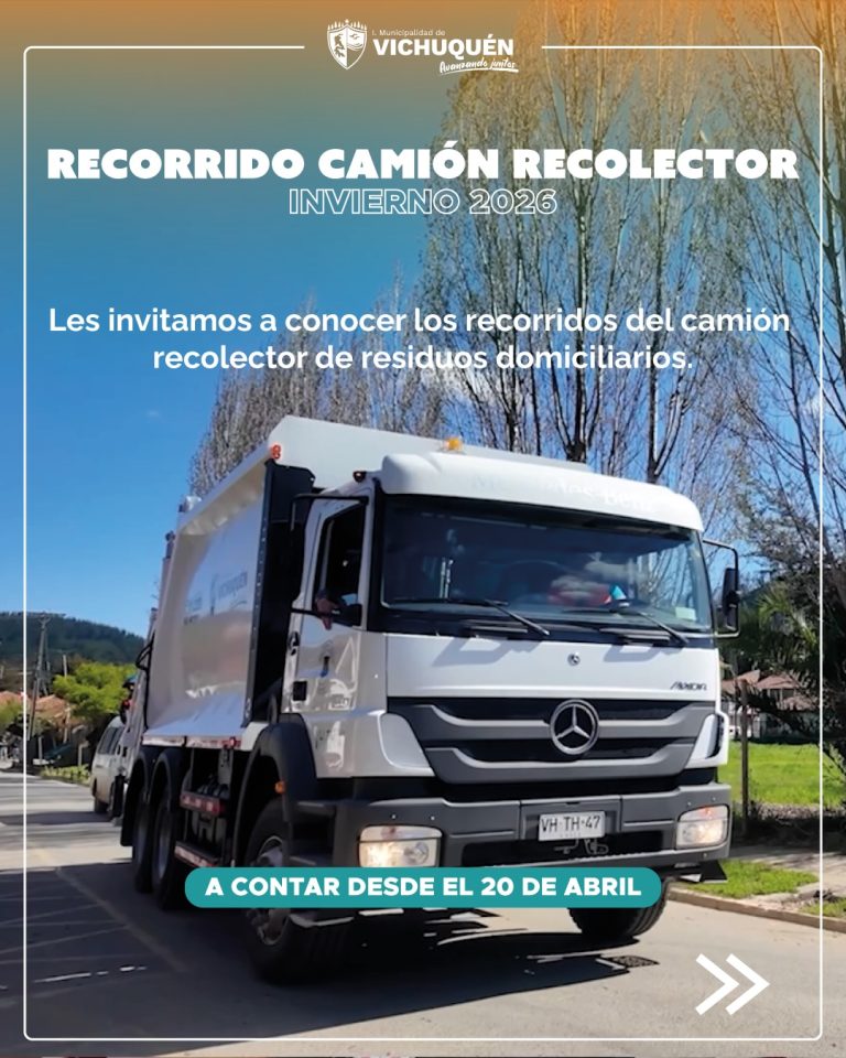 ¡ATENCIÓN VECINOS Y VECINAS DE VICHUQUÉN!