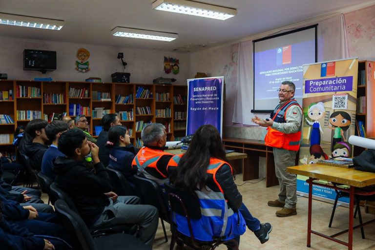 Más prevención, más seguridad: SENAPRED impulsa simulacro regional en establecimientos educacionales