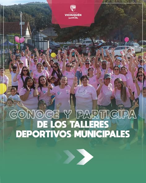 VICHUQUÉN SE ACTIVA CON LOS TALLERES DEPORTIVOS MUNICIPALES