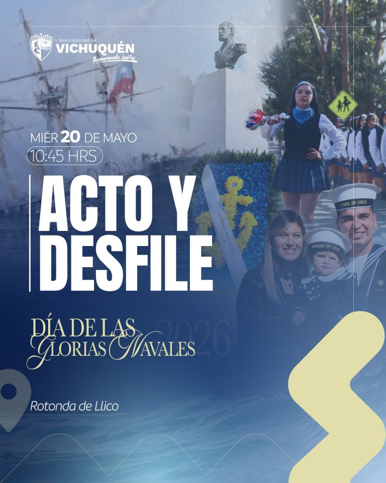 VICHUQUÉN CONMEMORA EL DÍA DE LAS GLORIAS NAVALES