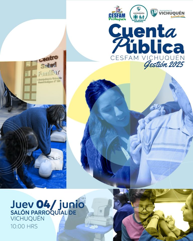 ¡Vecinos y vecinas de Vichuquén! Invitación a la Cuenta Pública del CESFAM Gestión 2025