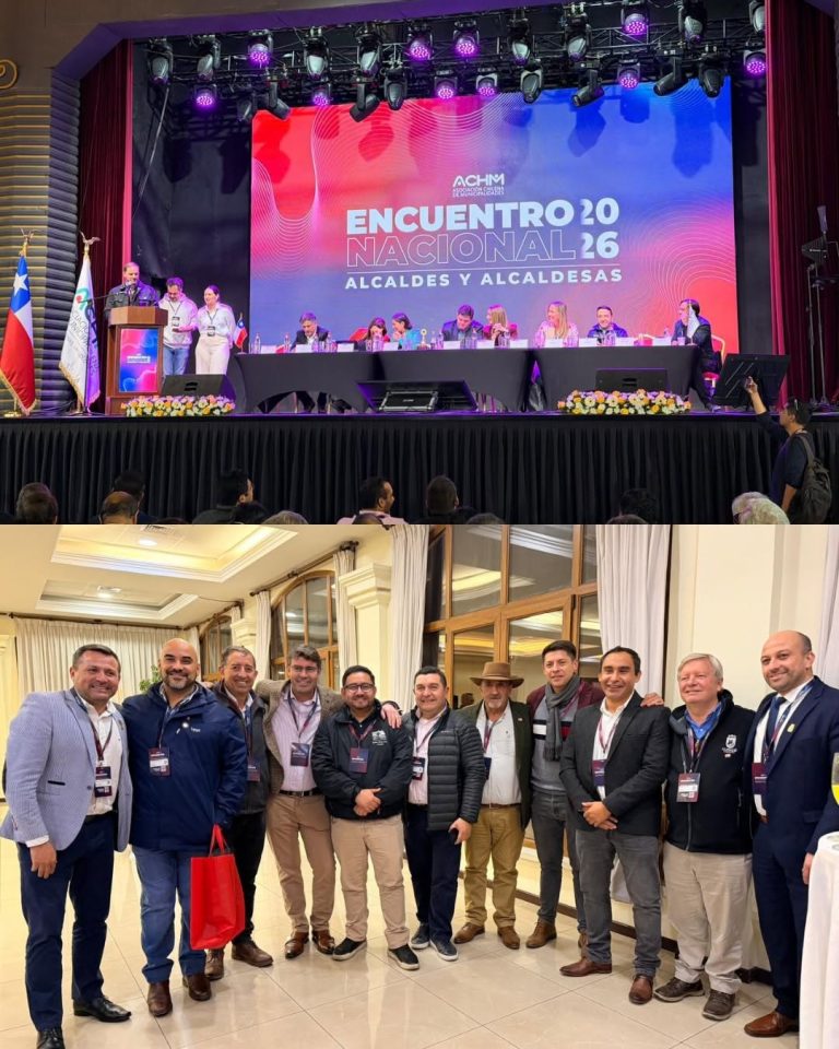 VICHUQUÉN PRESENTE EN EL ENCUENTRO NACIONAL DE ALCALDES Y ALCALDESAS 2026 EN LA SERENA