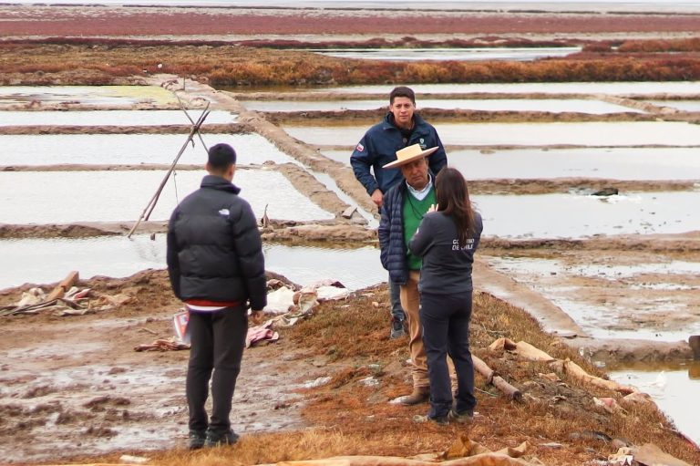 Visita protocolar y recorrido en terreno junto a la nueva SEREMI de Minería en sector de Yoncavén