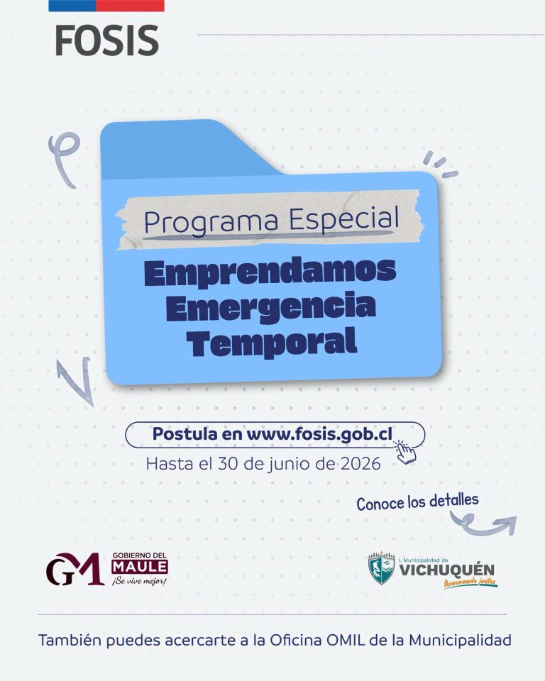 Programa Emprendamos Emergencia beneficiará a 497 emprendedores del Maule afectados por los temporales de 2023