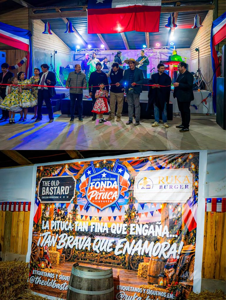 Tras los desfiles, Vichuquén continúa celebrando con sus tradicionales fondas