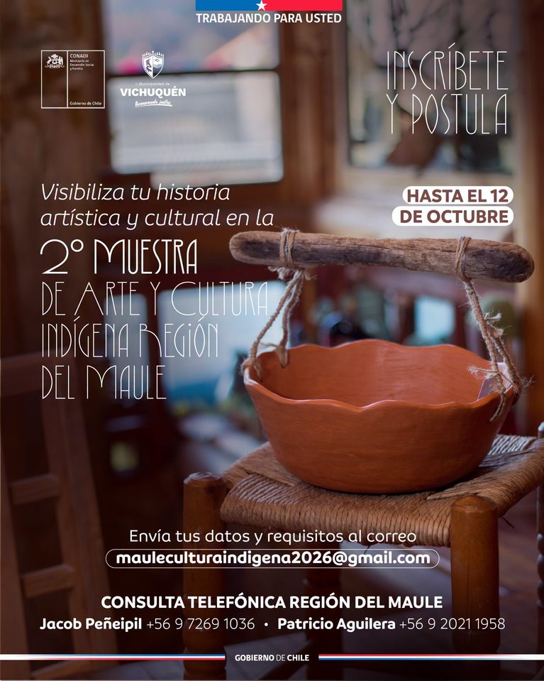 ¡ATENCIÓN ARTESANOS, CREADORES Y CULTORES DE NUESTRA COMUNA!
