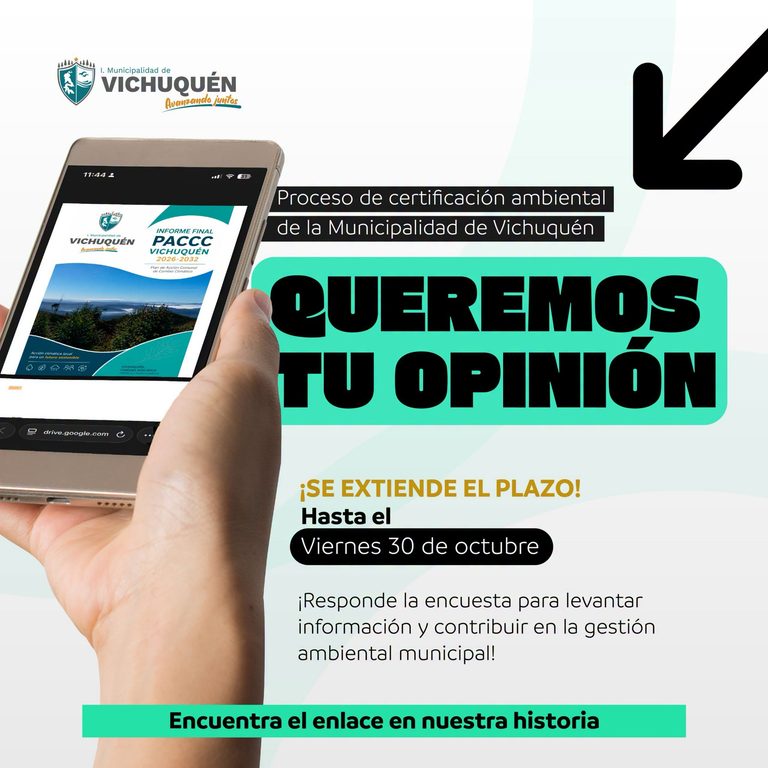 Participa en la Encuesta de Gestión Ambiental de Vichuquén